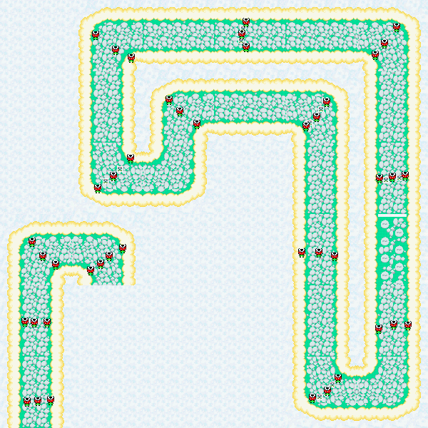 Candy Cane Clouds - Mario Kart PC
