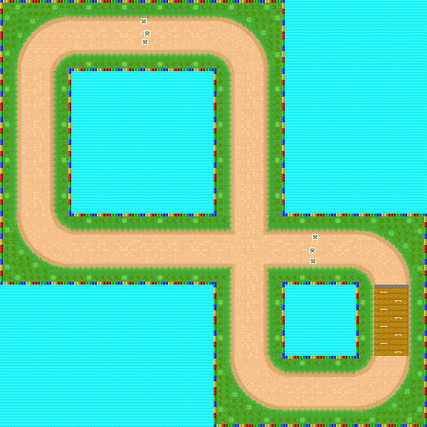 Basic Figure-8 - Mario Kart PC