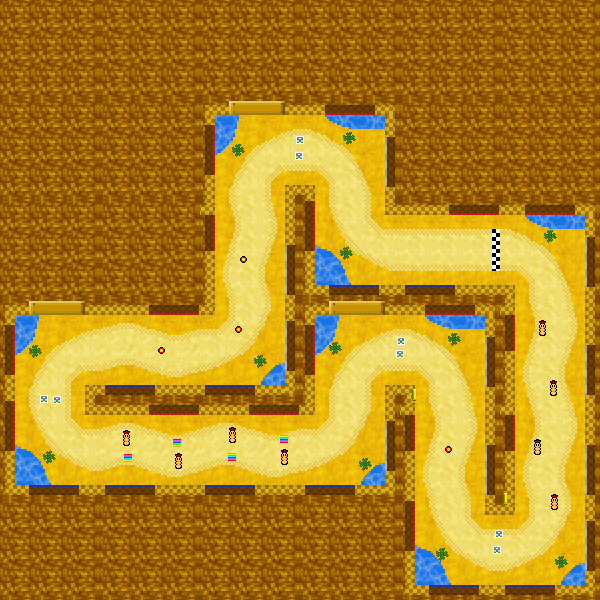 Poki Spoki Desert - Mario Kart PC