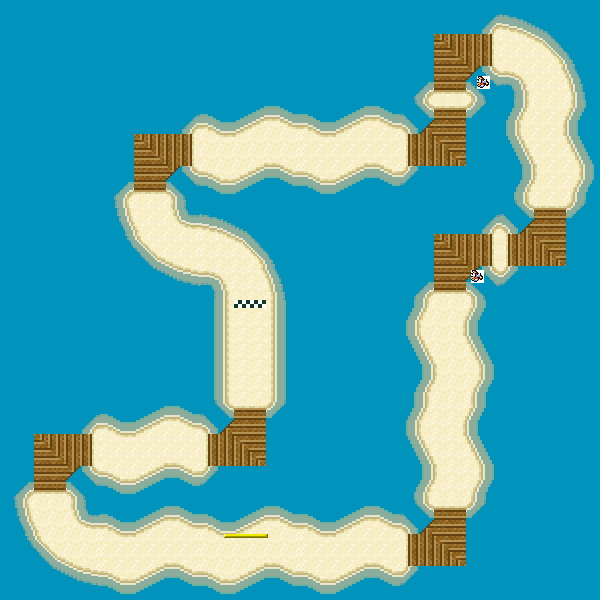 Cheep Cheep Beach - Mario Kart PC