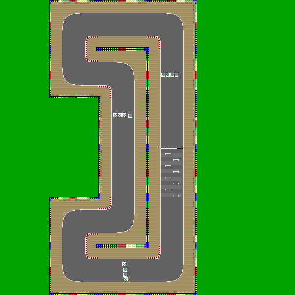 64 Luigi Raceway - Mario Kart PC