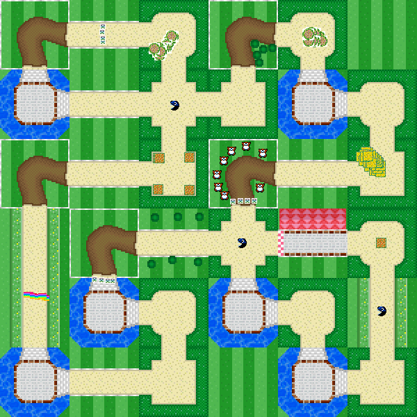 Flower Fields Mario Kart PC