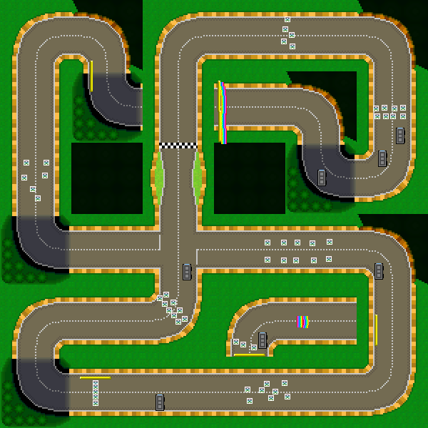 Road on City - Mario Kart PC