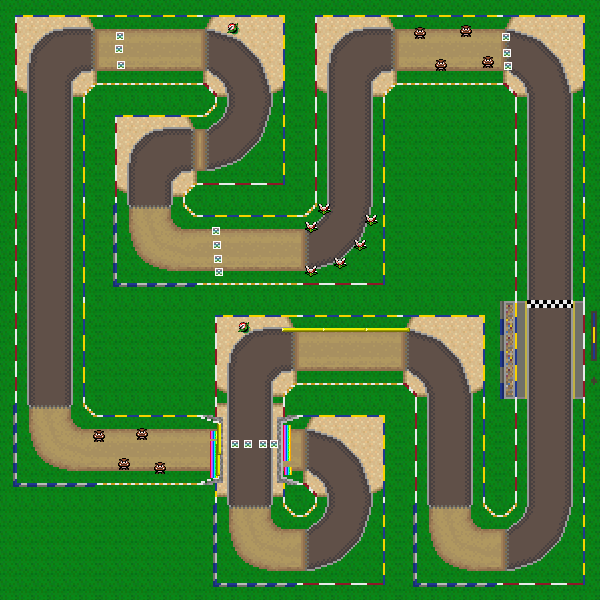Mario Kart 8 Mario Circuit 1095