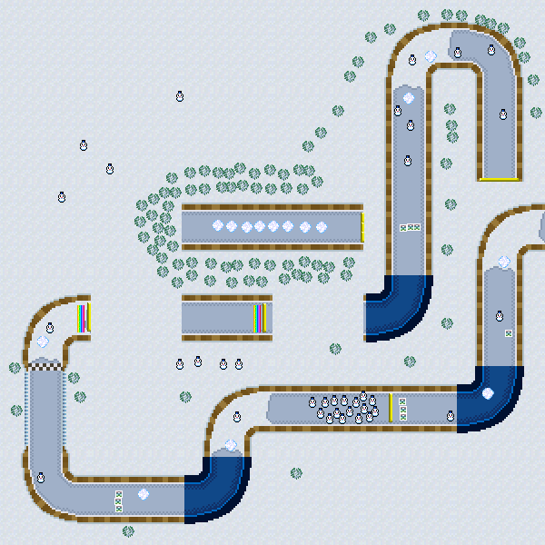 Ds Snow Snow Mountain - Mario Kart PC