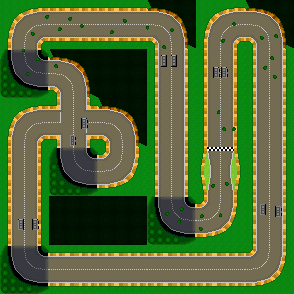 autoroute - Mario Kart PC