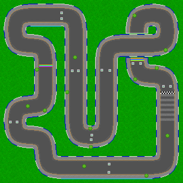 Toad speedway - Mario Kart PC