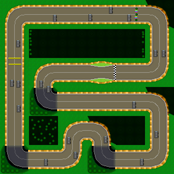 Ville champignon - Mario Kart PC