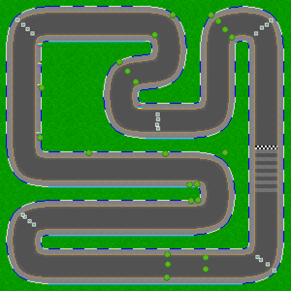 SNES Mario Circuit 4 - Mario Kart PC