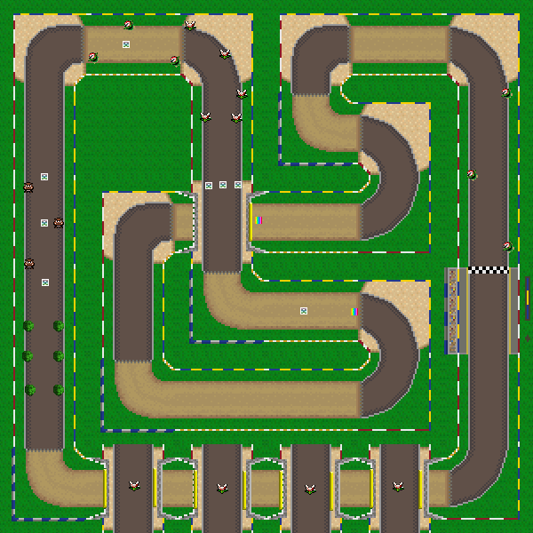 Mario Circuit X - Mario Kart PC