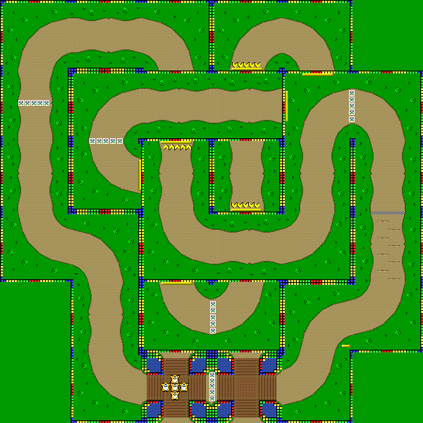 Yoshi Valley - Mario Kart PC