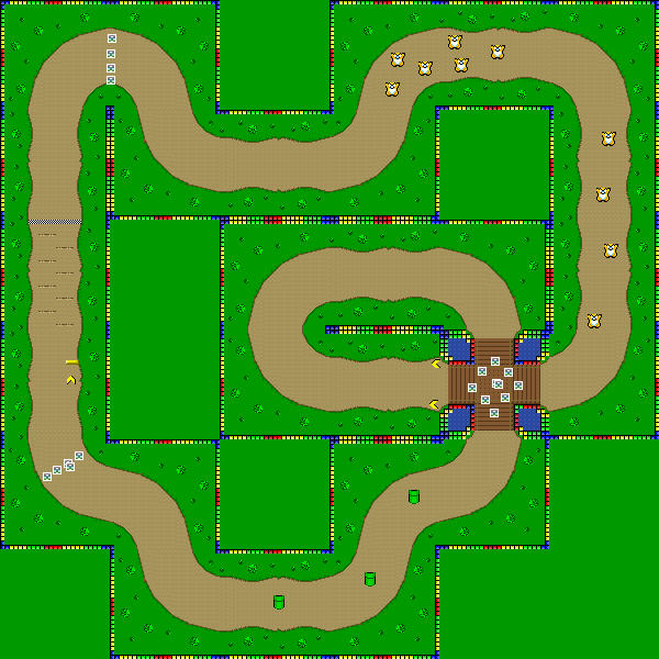 Donut Plains - Mario Kart Pc