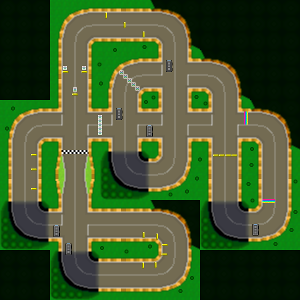 Cliff Road - Mario Kart PC