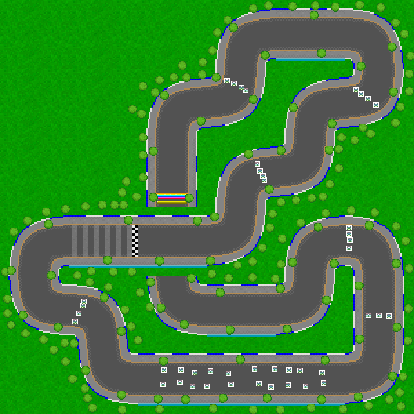 MKC Forest Raceway - Mario Kart PC