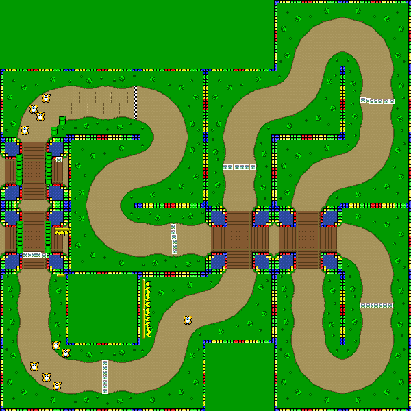 bridge pipe - Mario Kart PC