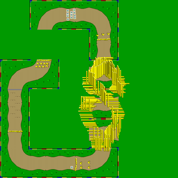 SMK8 Sweet Canyon 3 - Mario Kart PC