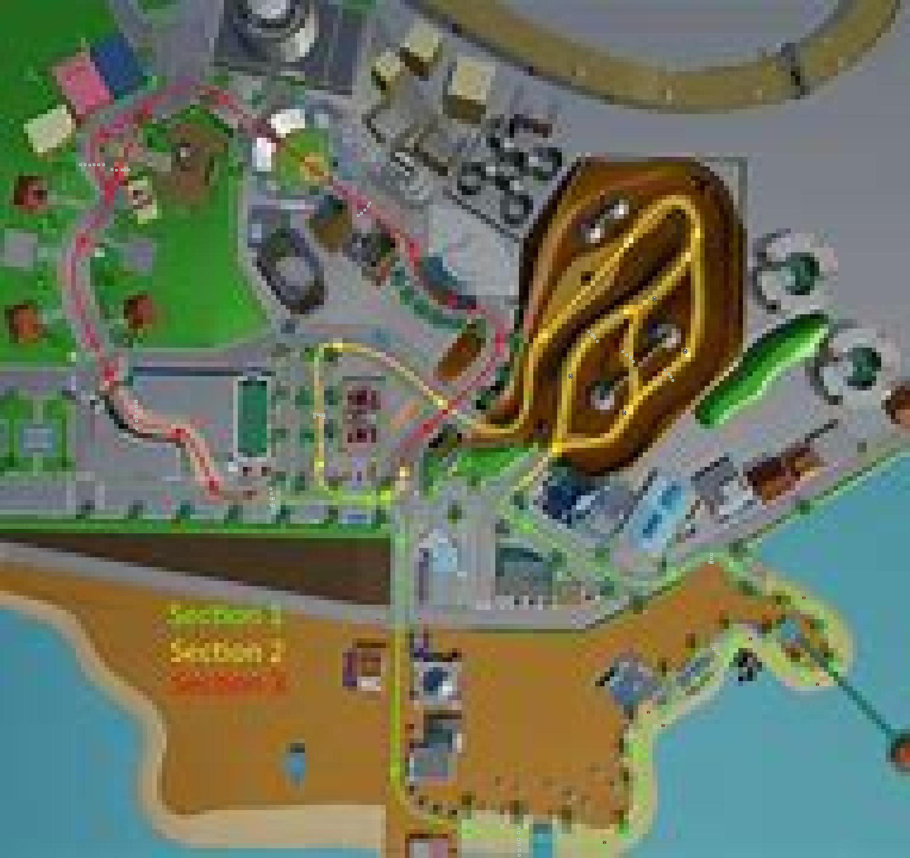 Tour Los Angeles Laps Mario Kart PC