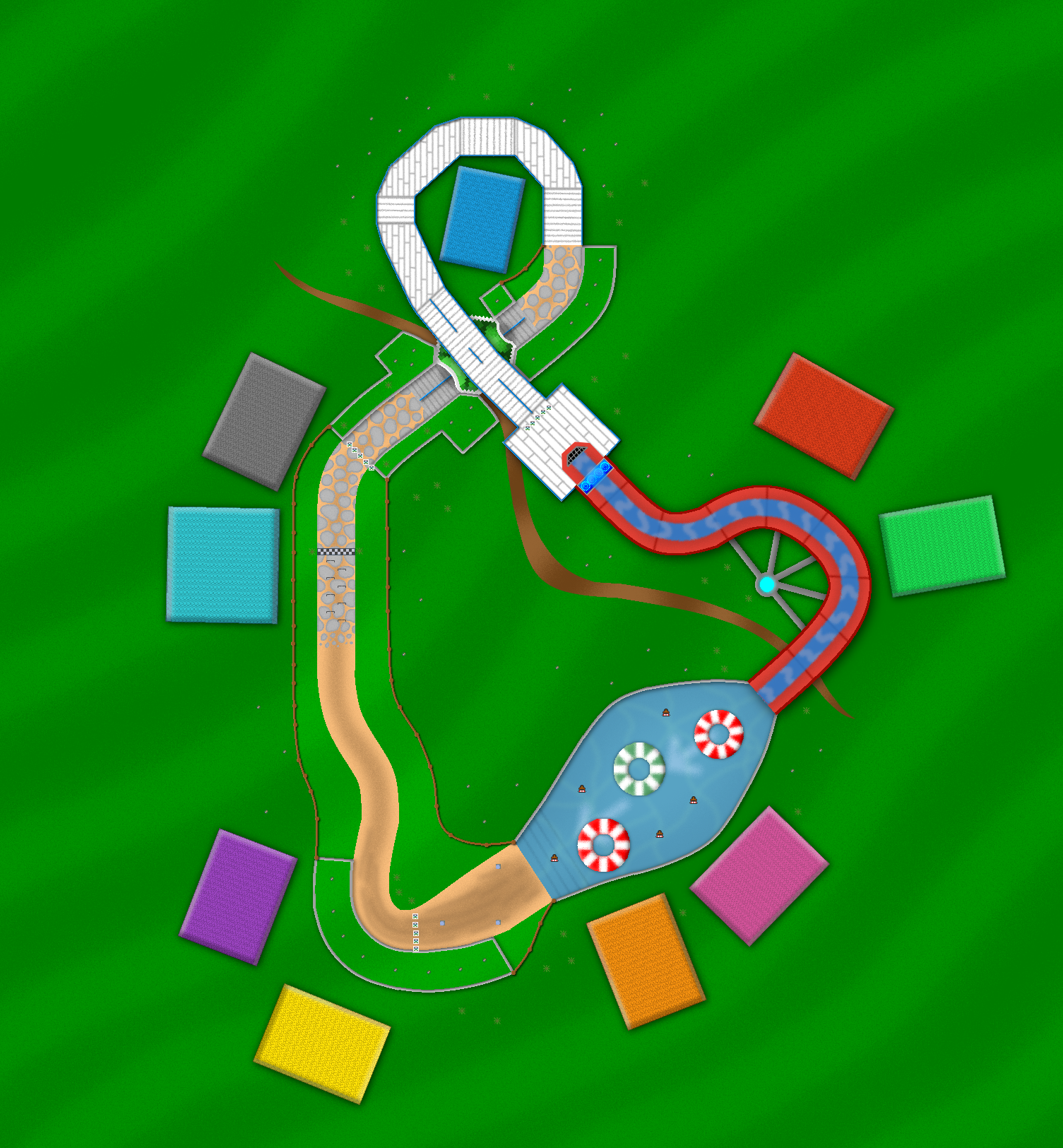 Koopa's Water Resort - Mario Kart PC
