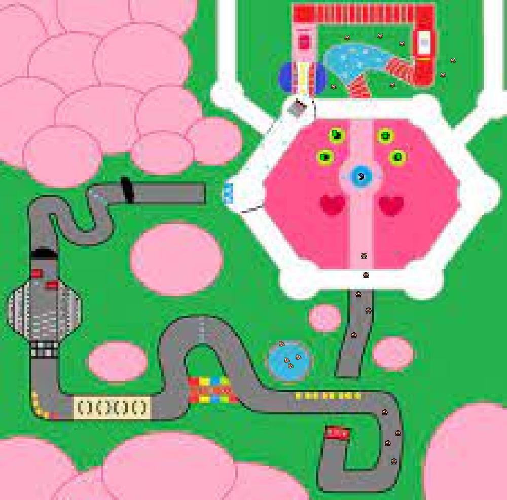 peach's castle Mario Kart PC