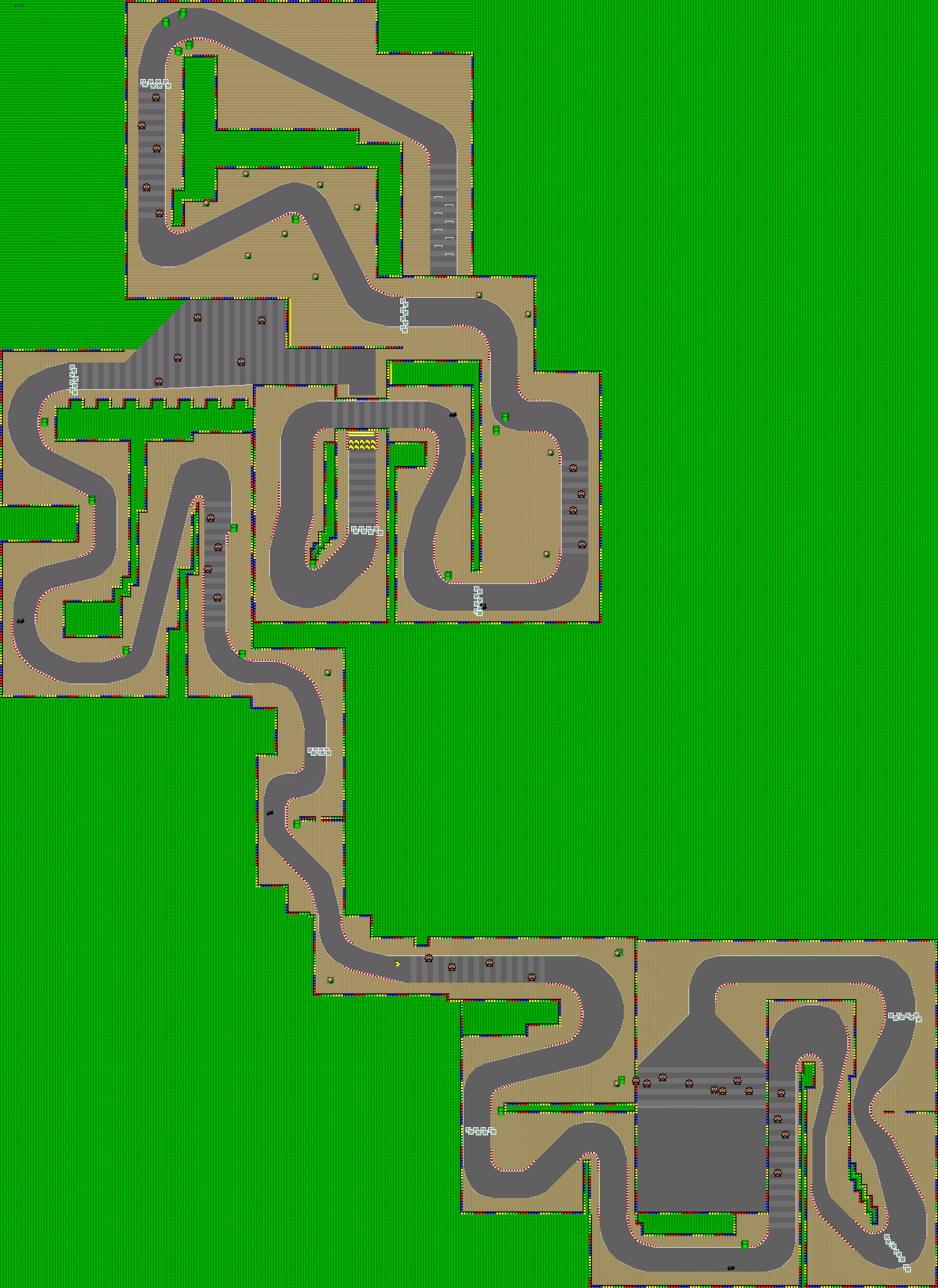 super long mario circut - Mario Kart PC