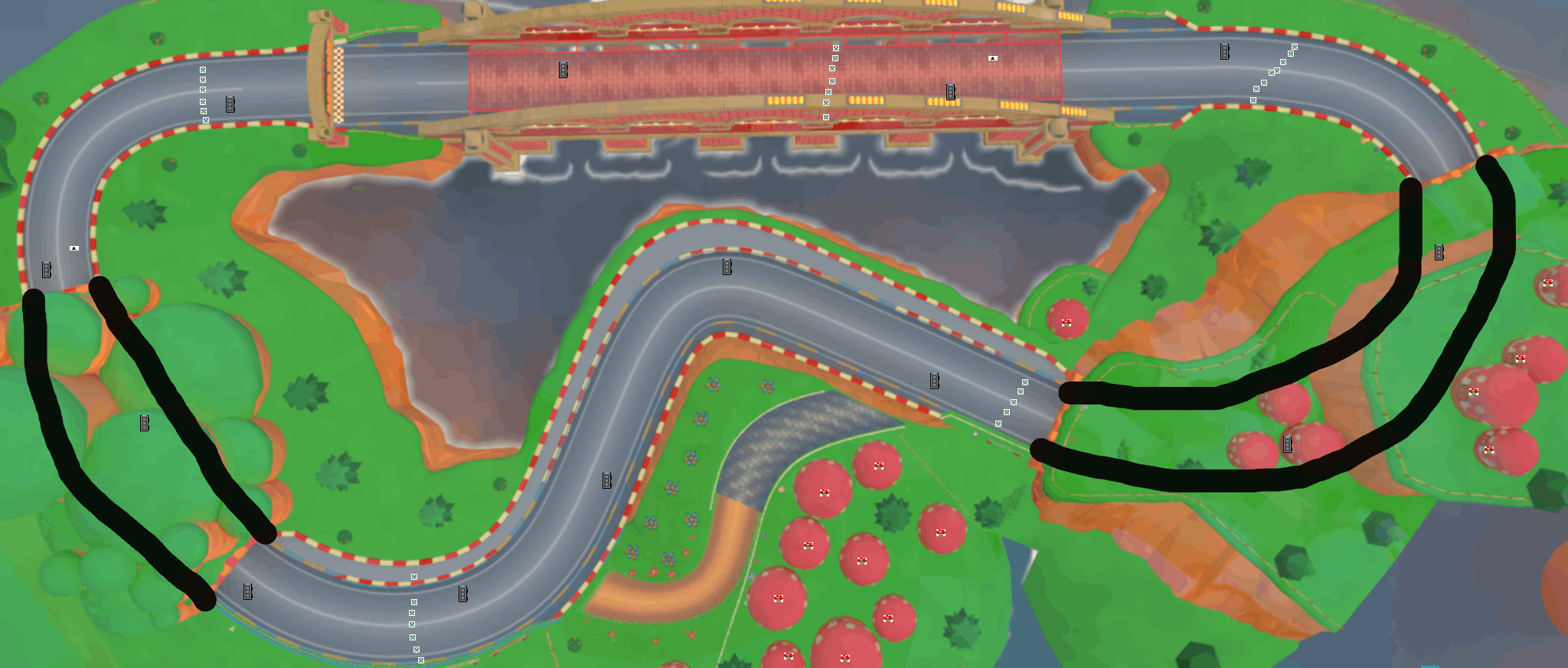 Mushroom Bridge - Mario Kart PC