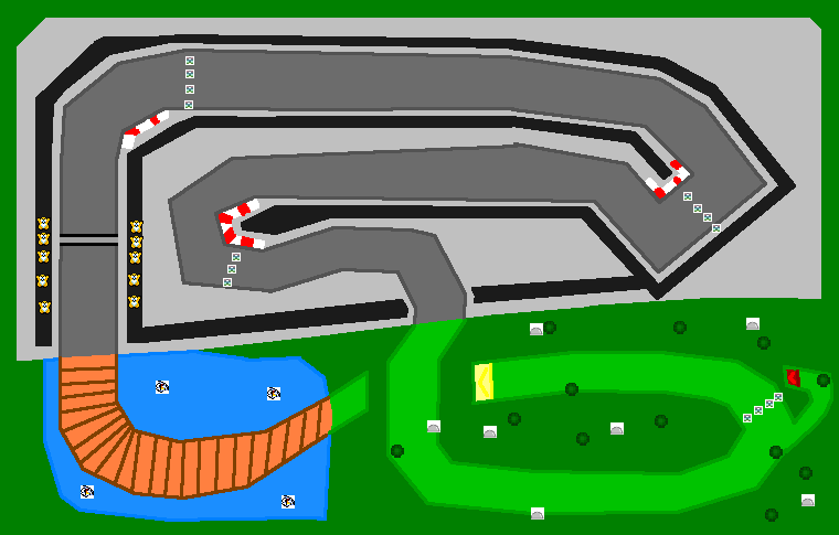Bronze League Race Track Remake - Mario Kart PC