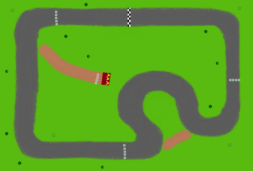 Toad Raceway - Mario Kart PC