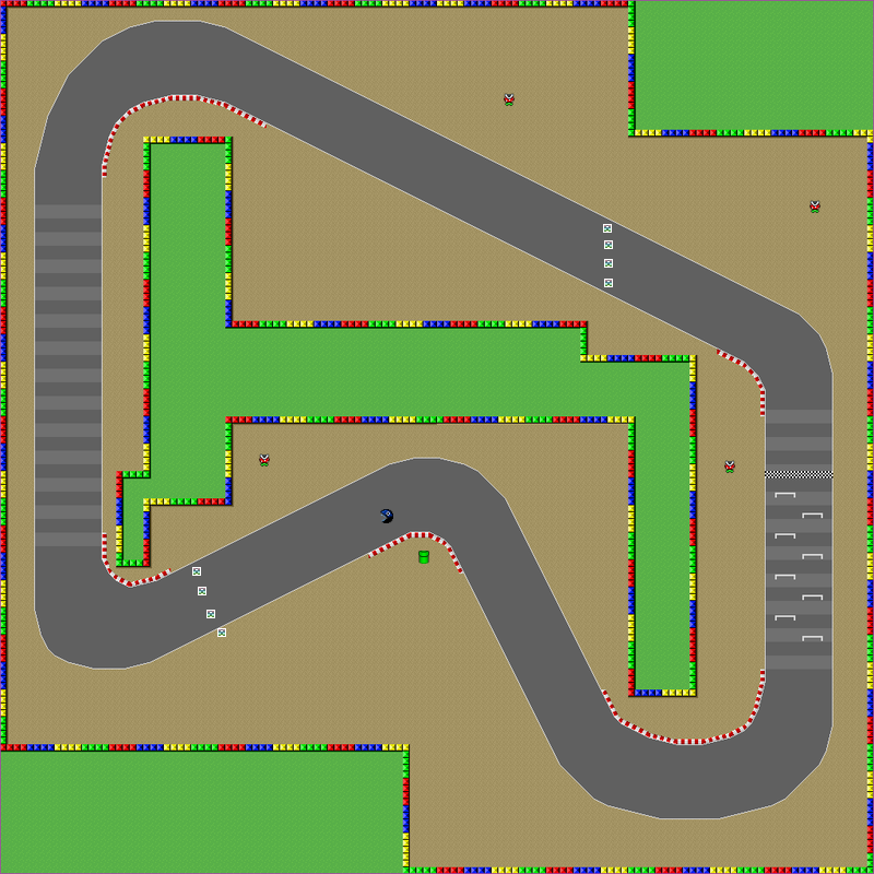 Snes Mario Circuit 1 Mario Kart Pc 0173