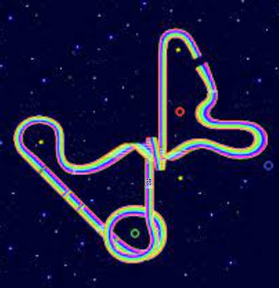 DS Rainbow Road - Mario Kart PC