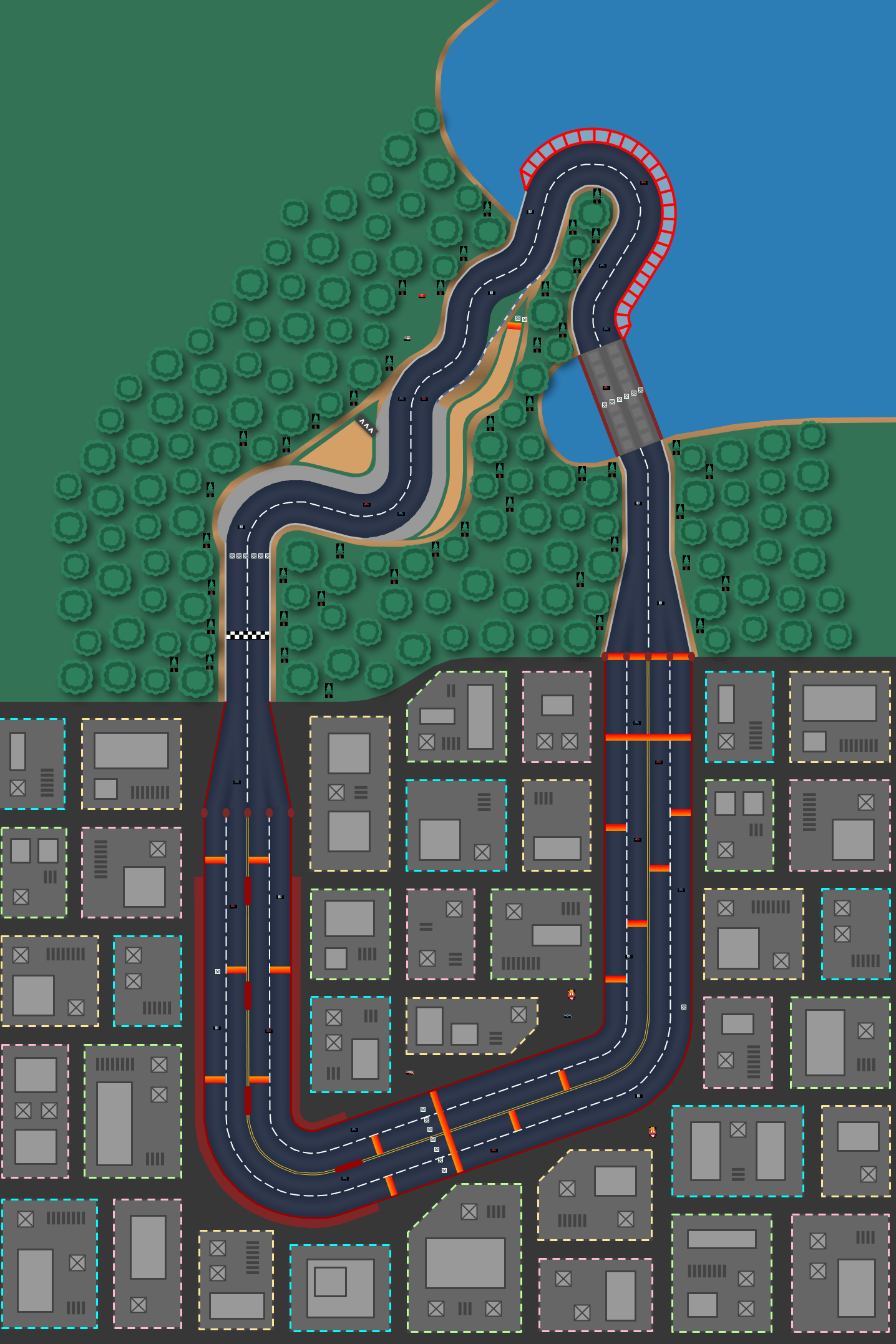 Moonview Highway Mk8 Remake Mario Kart Pc