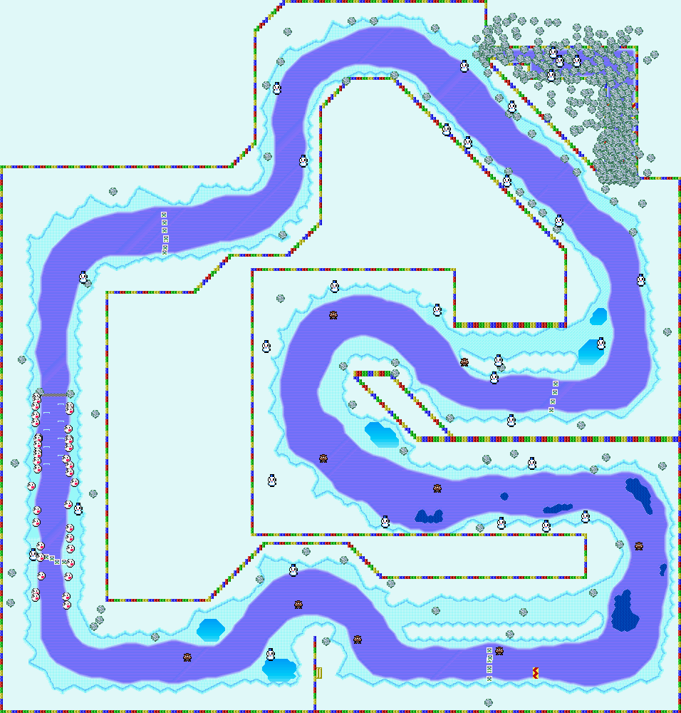 Snow Land - Mario Kart PC