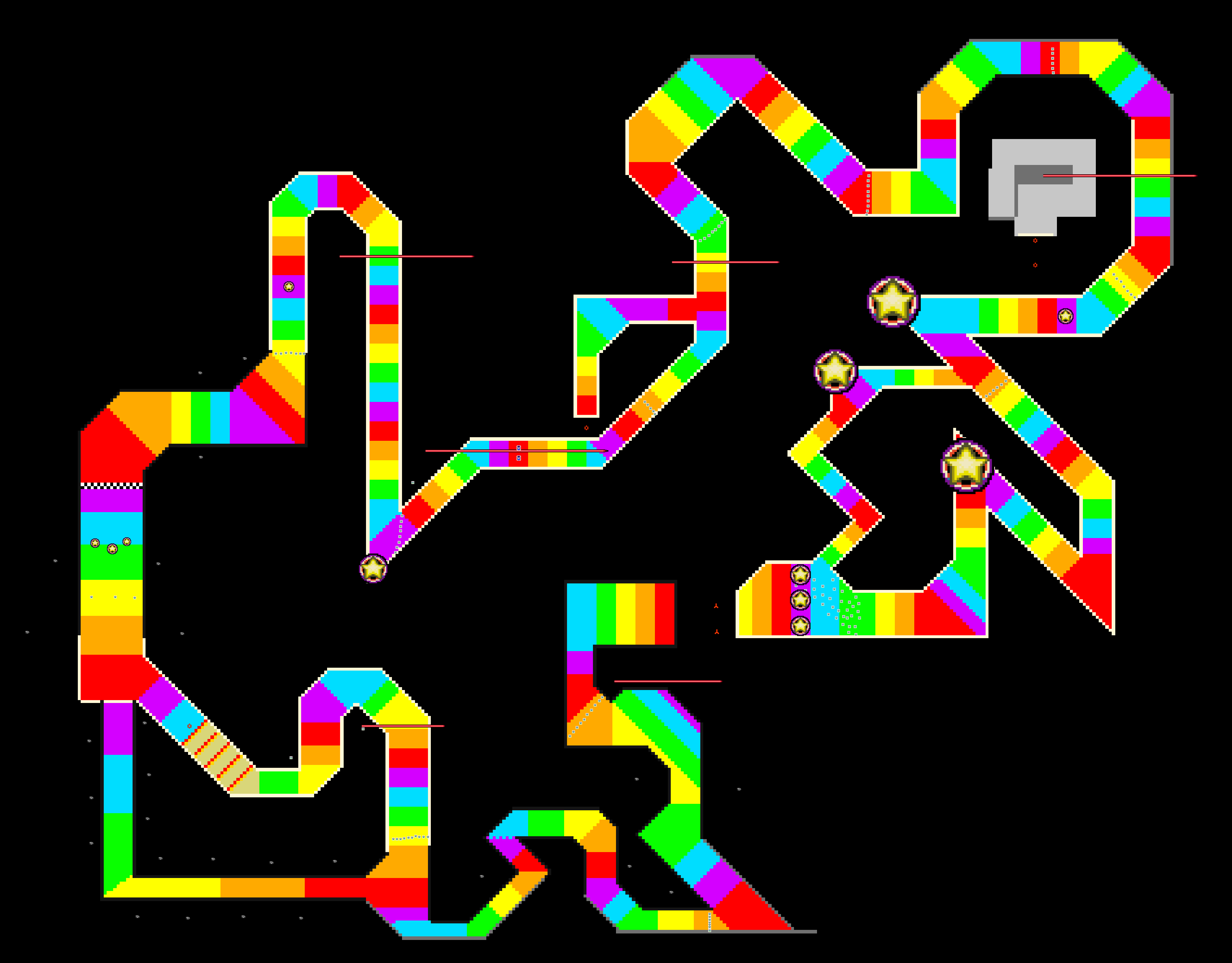 Rainbow Road - Mario Kart PC