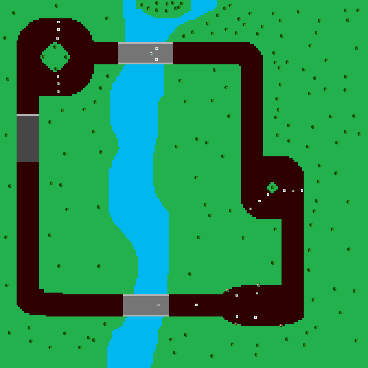 River and forest - Mario Kart PC