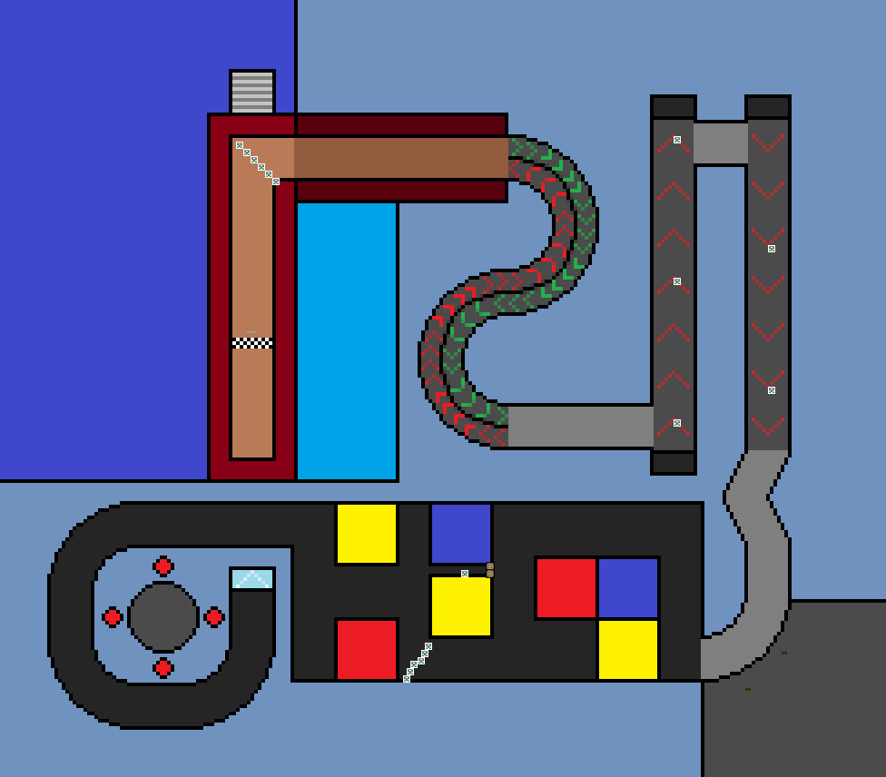 Mushroom Kingdom Toy Factory Mario Kart PC