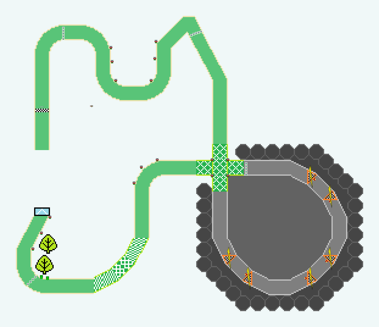 Daisy Sky World - Mario Kart PC