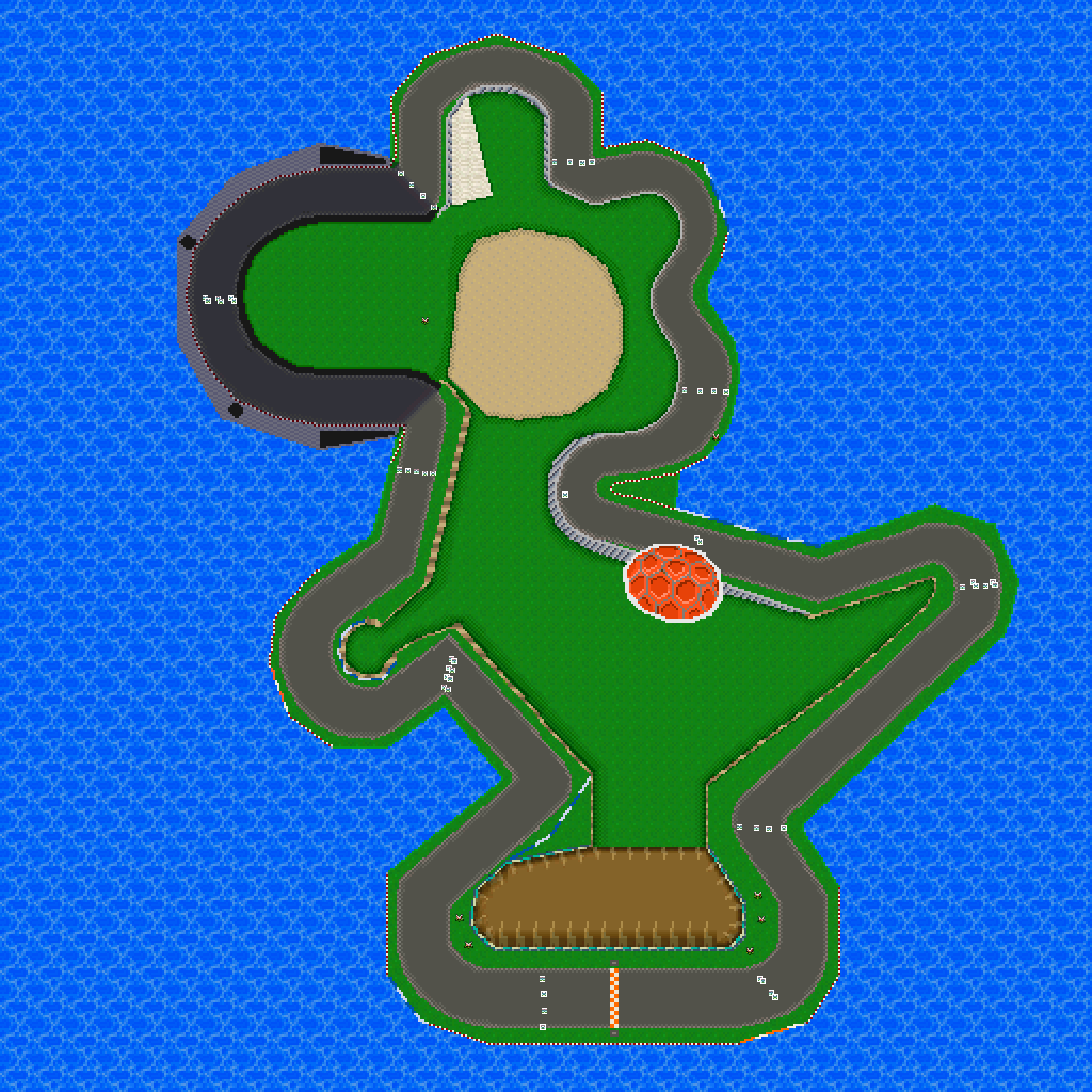Yoshi Circuit - Mario Kart PC
