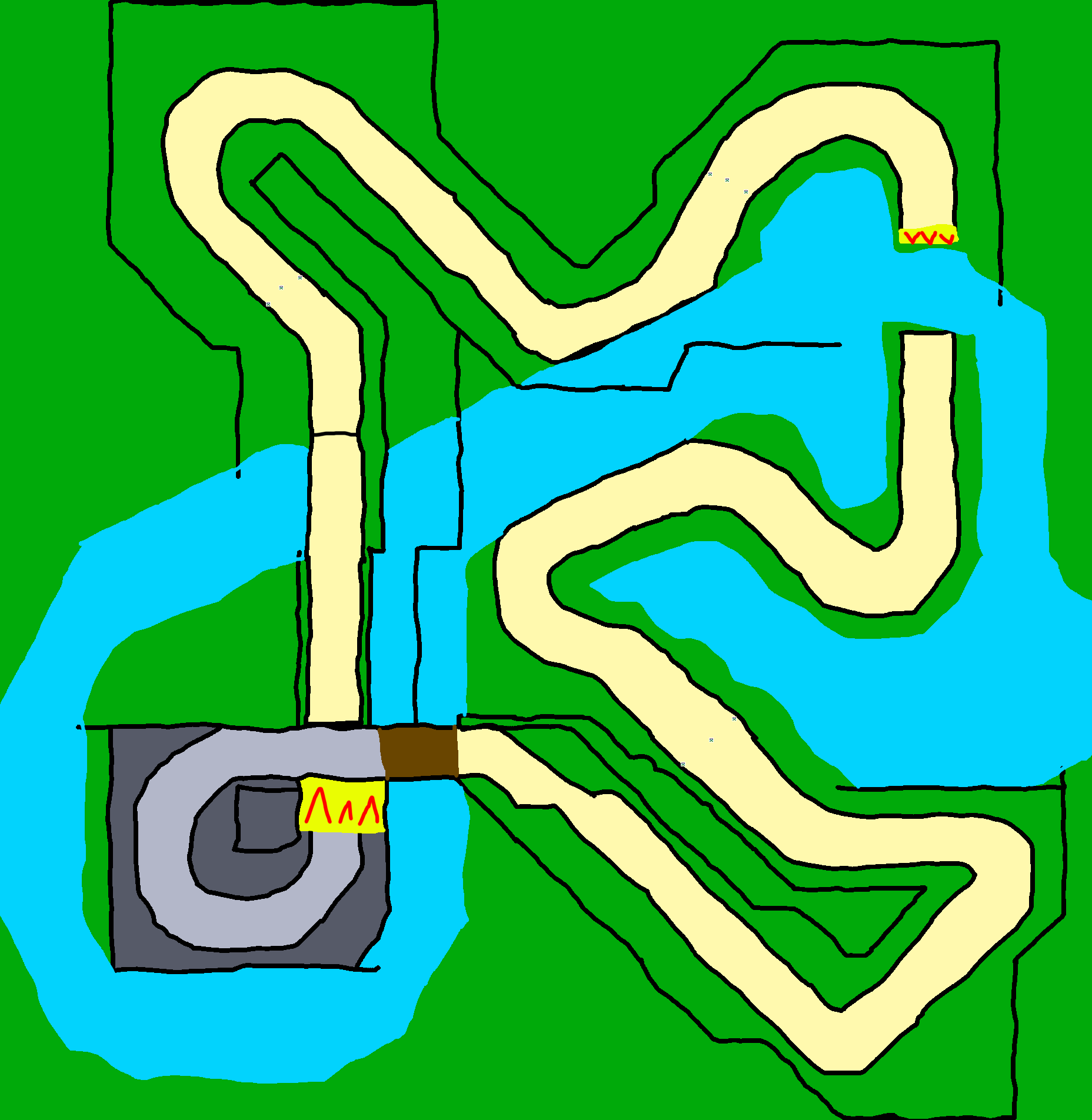 Gba Riverside Park - Mario Kart PC