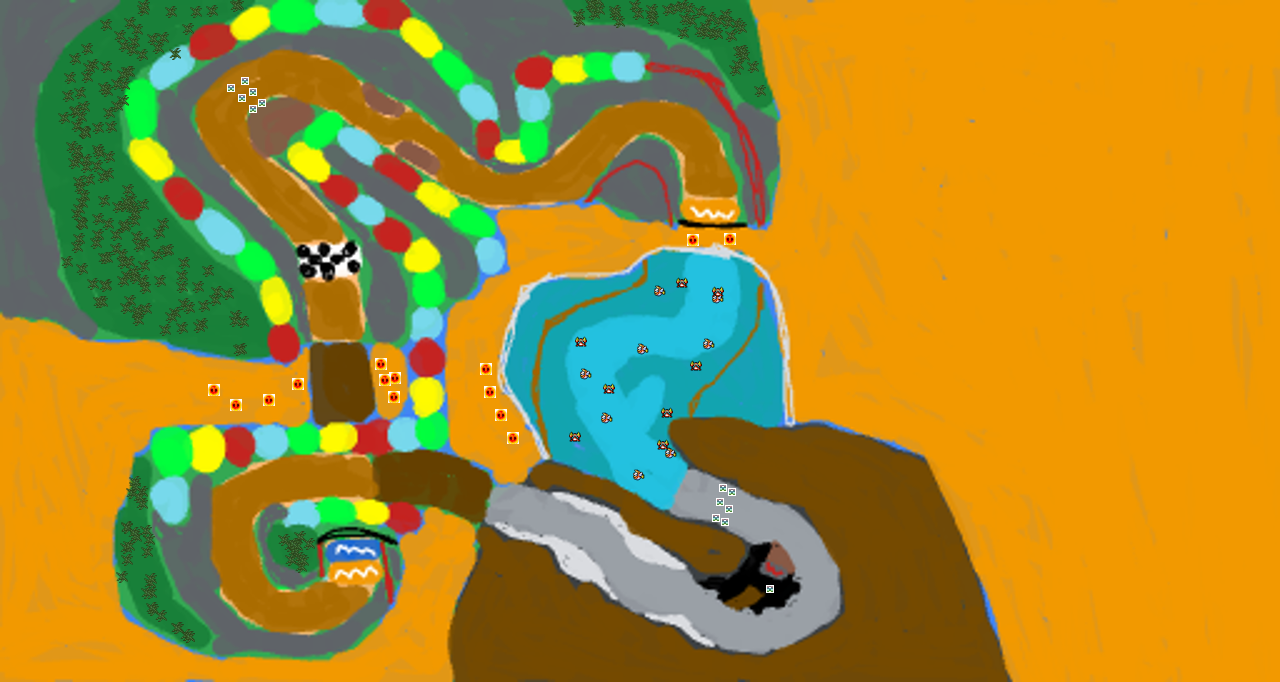 GBA Riverside Park Remastered. But It's Evil. - Mario Kart PC
