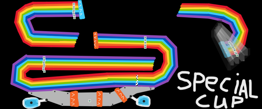 Rainbow Road 2 - Mario Kart PC