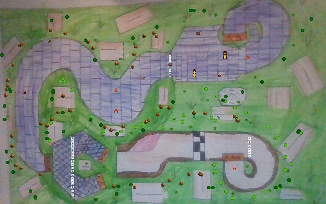 Aztec Raceway - Mario Kart PC