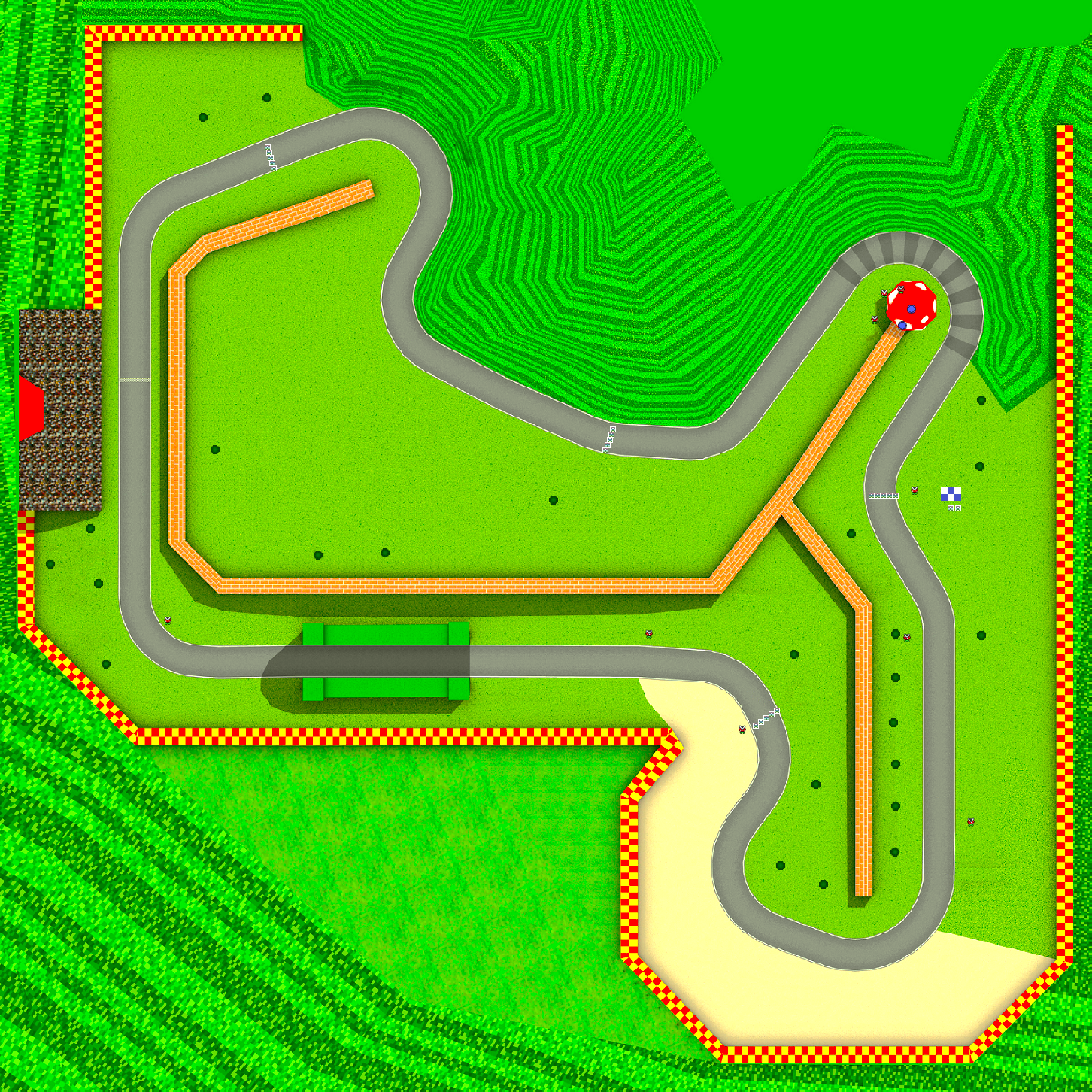 Mario Raceway - Mario Kart PC