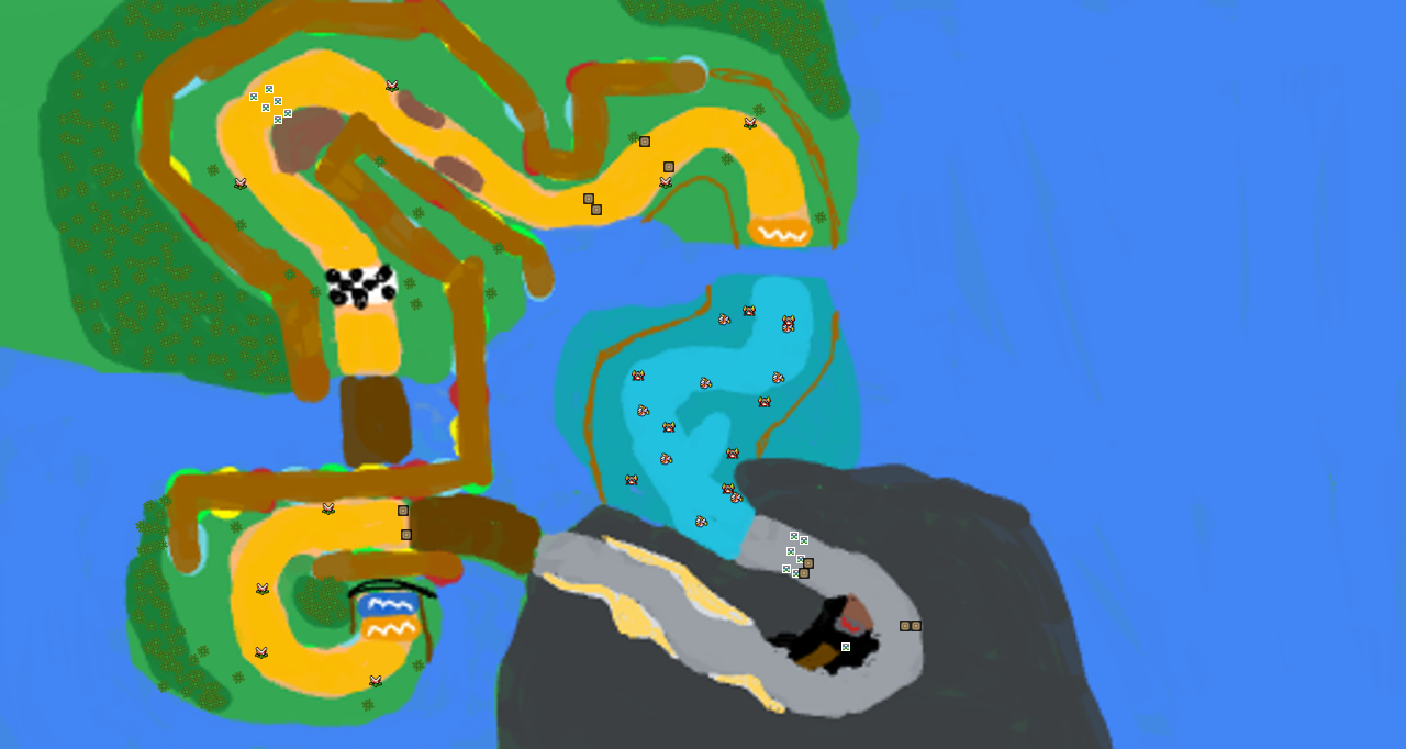 GBA Riverside Park Remastered but I Re Textured it to Look Like Turtle ...