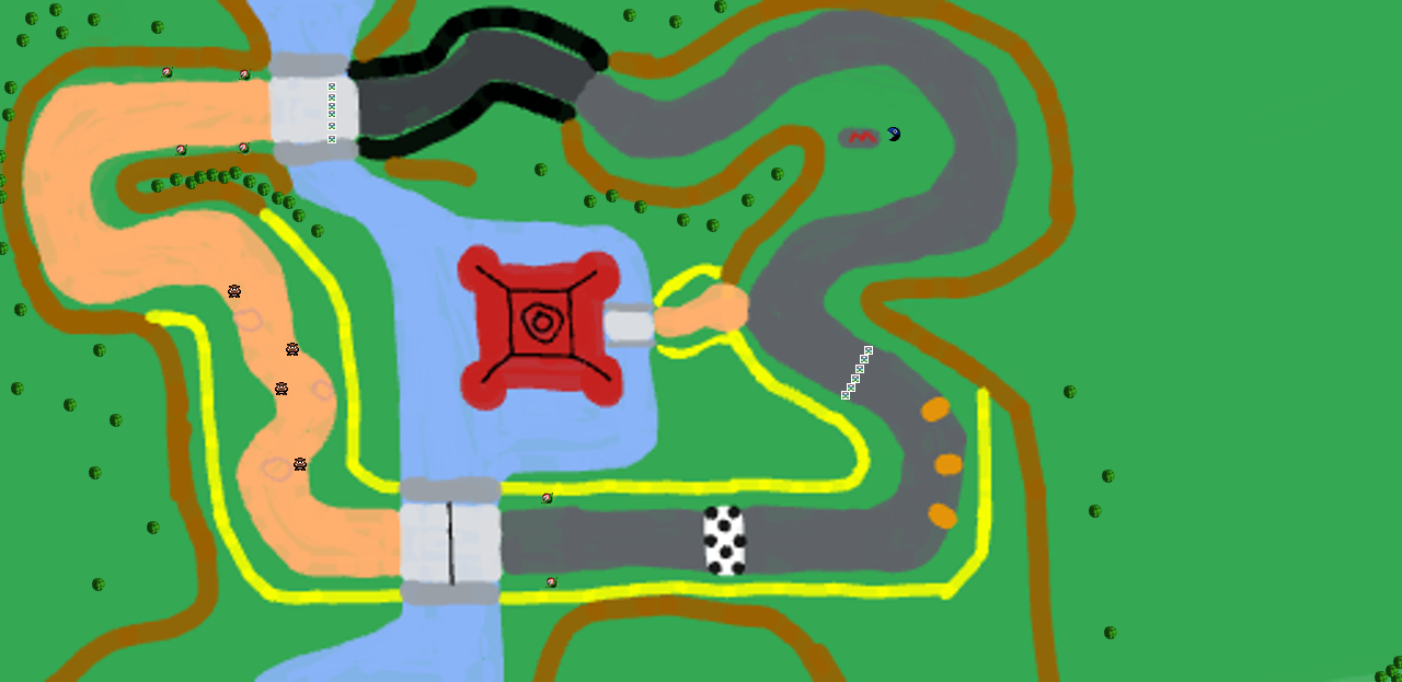 Classic Course Demo - Mario Kart PC