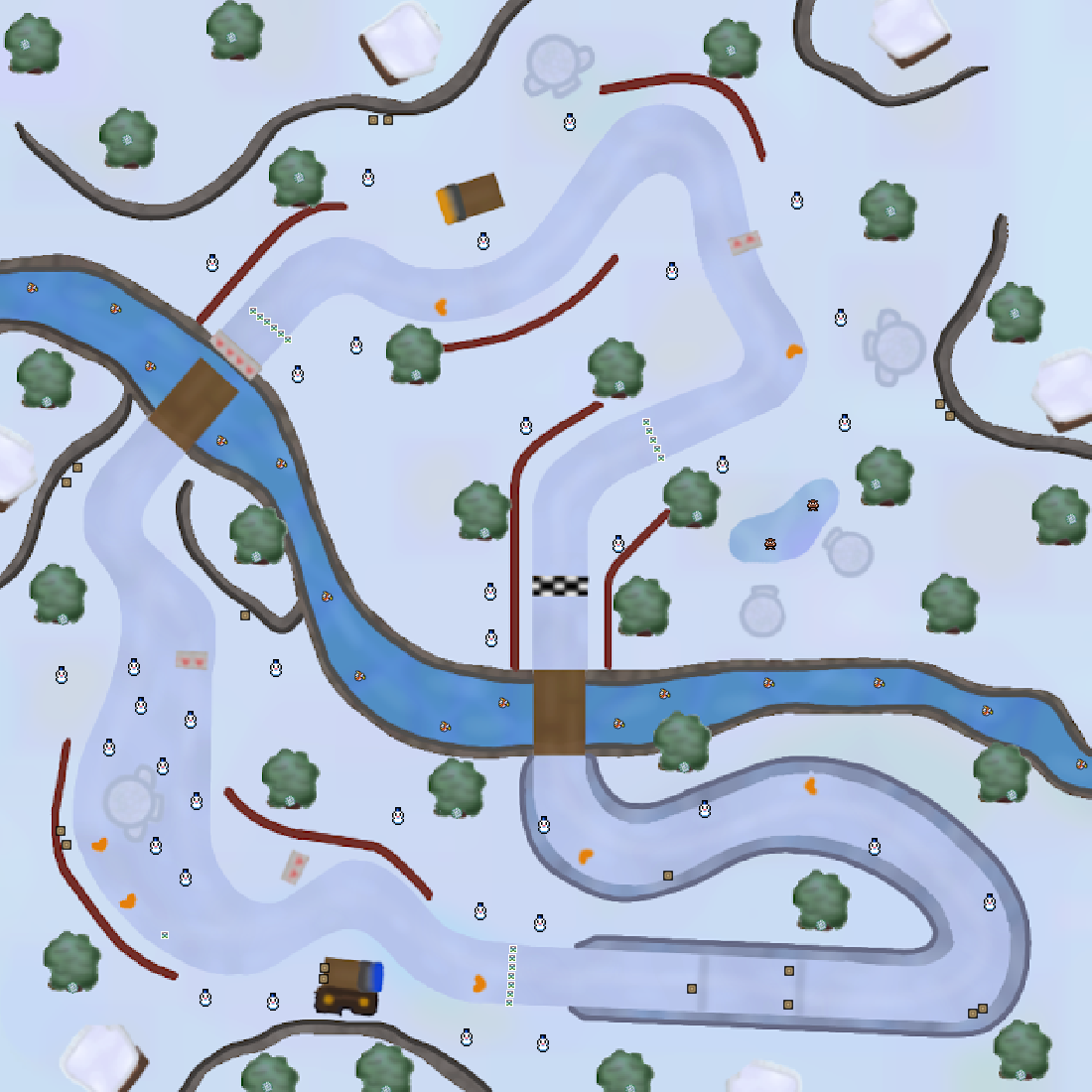 Frappe Snowland - Mario Kart PC