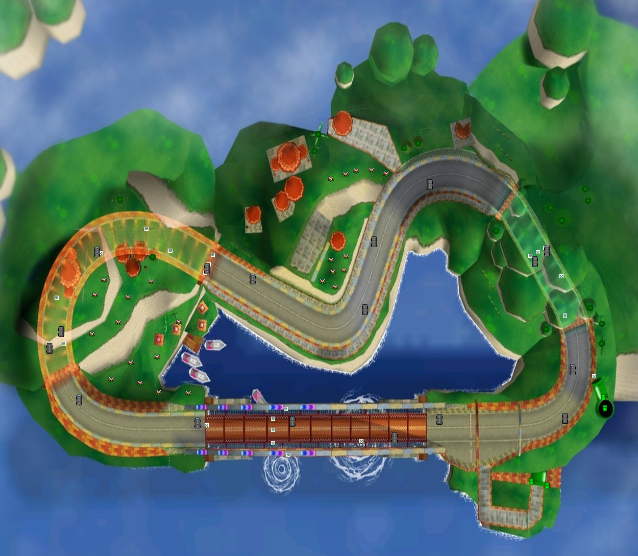 Mushroom Bridge - Mario Kart PC