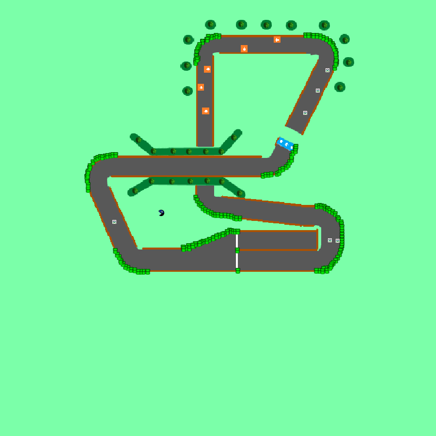 Mario Raceway - Mario Kart PC