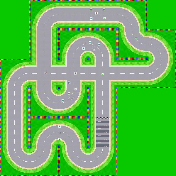 N64 Royal Raceway - Mario Kart PC