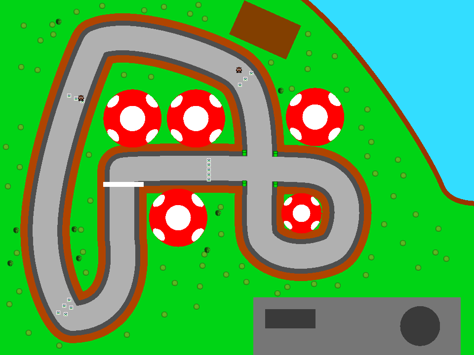 Toad town - Mario Kart PC