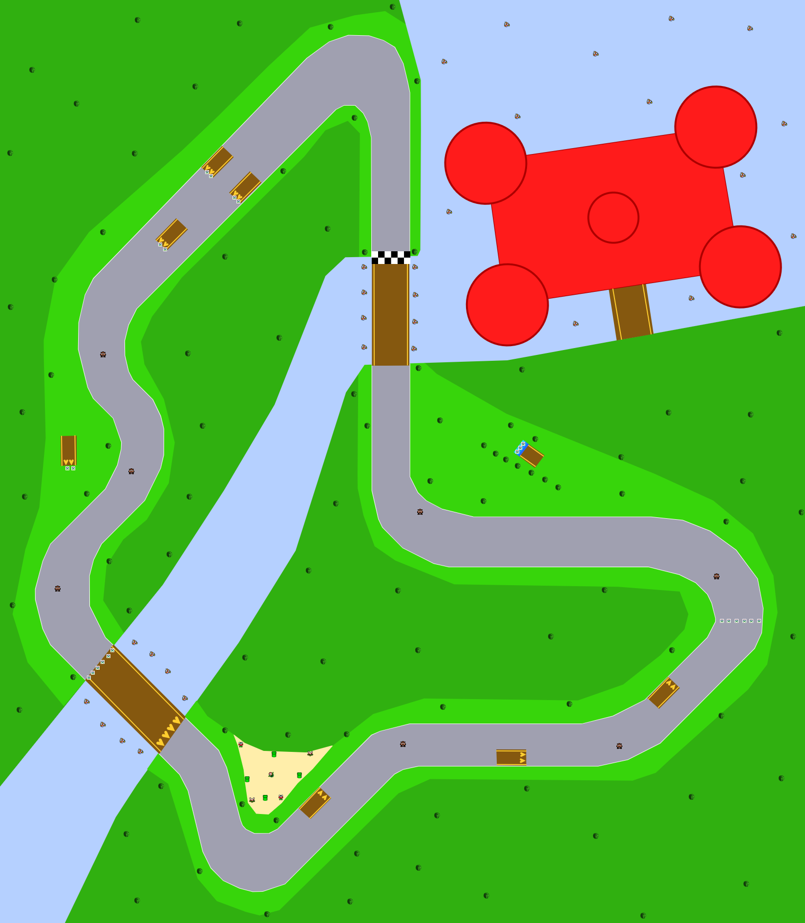 Peach Circuit - Mario Kart PC