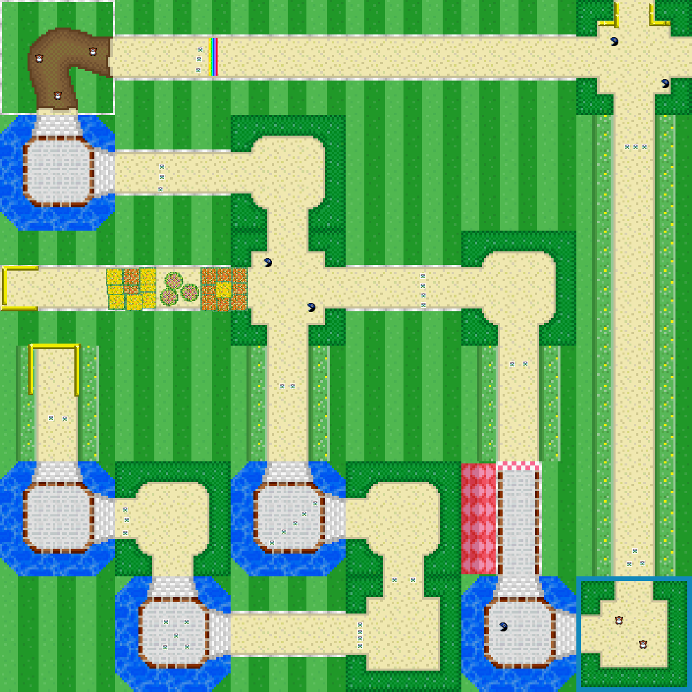 DS Peach Gardens - Mario Kart PC